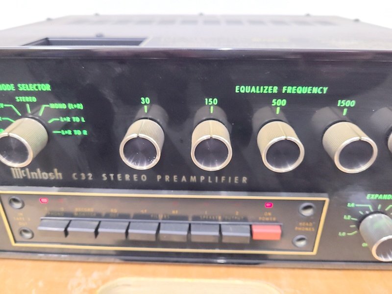 動作未確認】McIntosh C-32 プリアンプ マッキントッシュ 1円～ Y7189