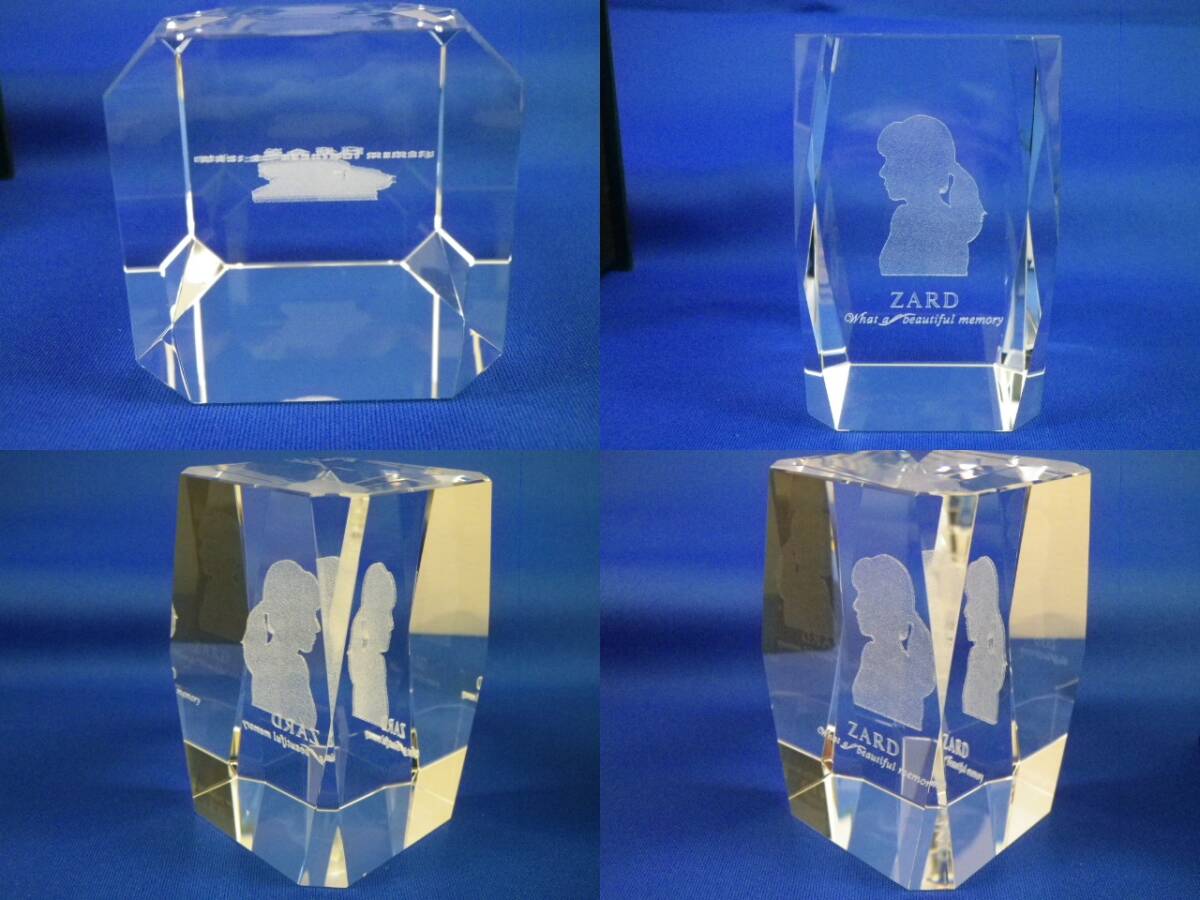 Yahoo!オークション - 匿名配送 ZARD クリスタルペーパーウエイト What