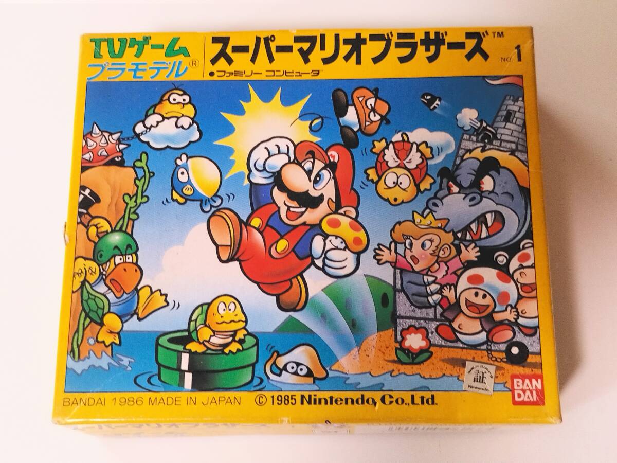 Yahoo!オークション - BANDAI 1986 TVゲーム プラモデル ス―パーマリ