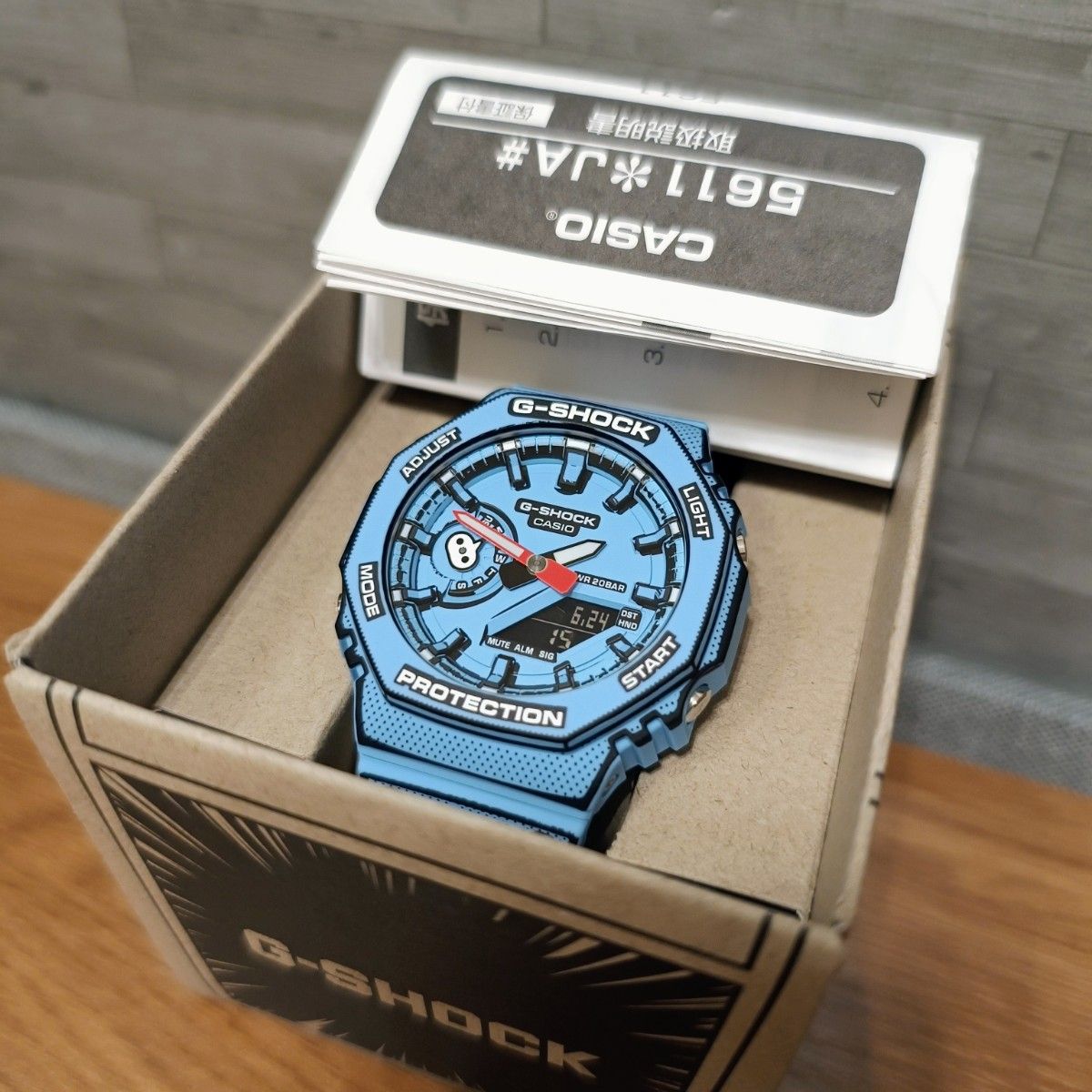 腕時計 MANGA THEME G-SHOCK CASIO カシオ マンガ ブルー 新品未使用品