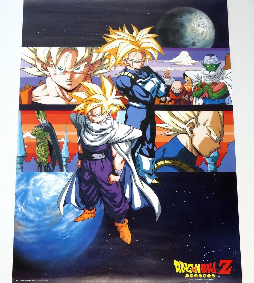 Yahoo!オークション - 当時物 ドラゴンボールZ 1993年 B2ポスター 鳥山