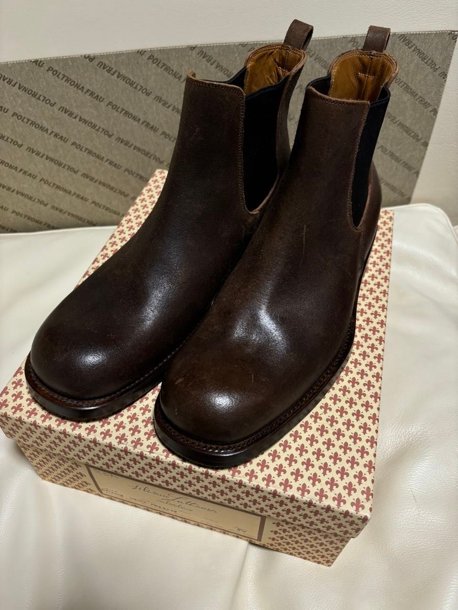 未使用 シルバノラッタンジ サイドゴアブーツ 8 5｜Yahoo!フリマ（旧