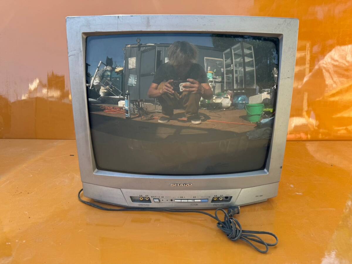 Yahoo!オークション - SHARP シャープ株式会社 ブラウン管テレビ 20C-G