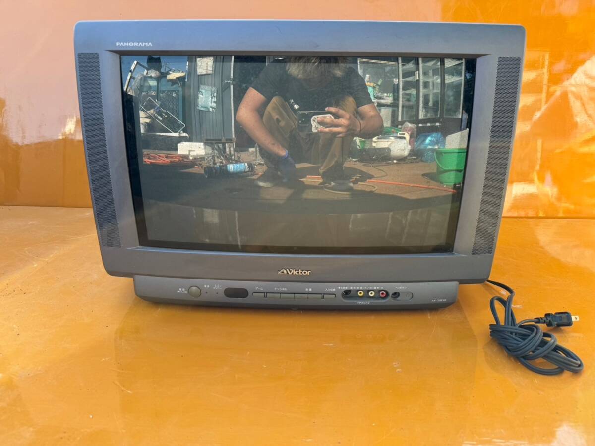 Yahoo!オークション - Victor（ビクター）ブラウン管テレビ 20型 AV-20