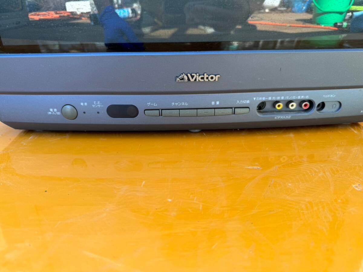 Yahoo!オークション - Victor（ビクター）ブラウン管テレビ 20型 AV-20