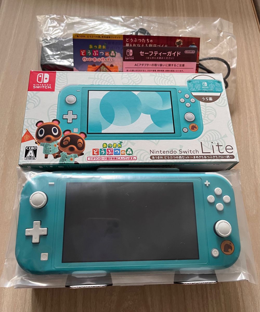 SwitchLight水色 SDカード付き128gb SwitchLight水色 SDカード付き