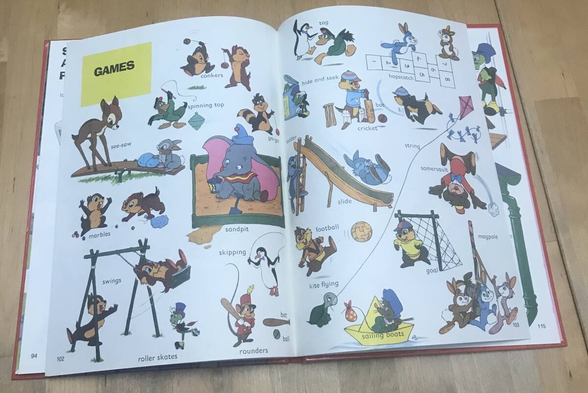 古本 洋書 THE GIANT WALT DISNEY WORD BOOK PURNELL 英語 絵本｜Yahoo