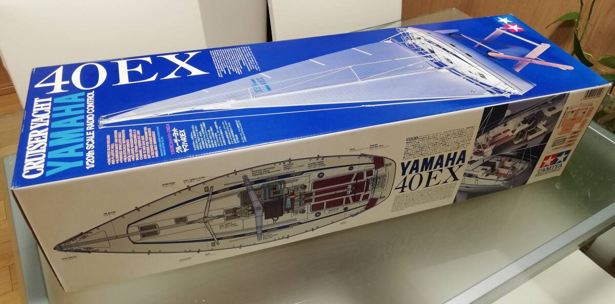 1/20 タミヤクルーザーヨットヤマハ40EX』『1/20 TAMIYA cruiser yacht