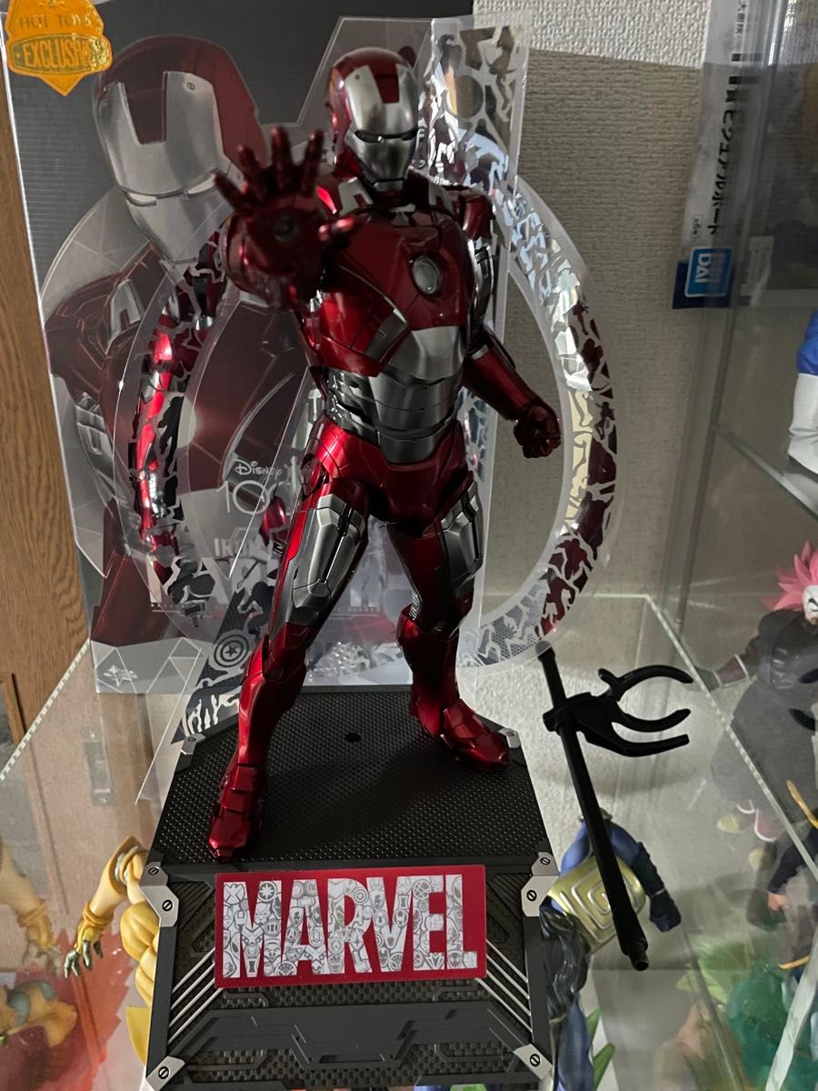 アイアンマン マーク7 ホットトイズ ディズニー100 限定 プラチナ