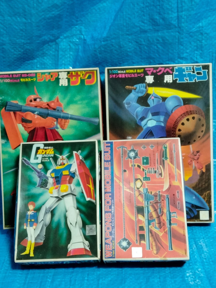 Yahoo!オークション - 当時物 機動戦士ガンダム 未組立 ガンプラ 旧キ