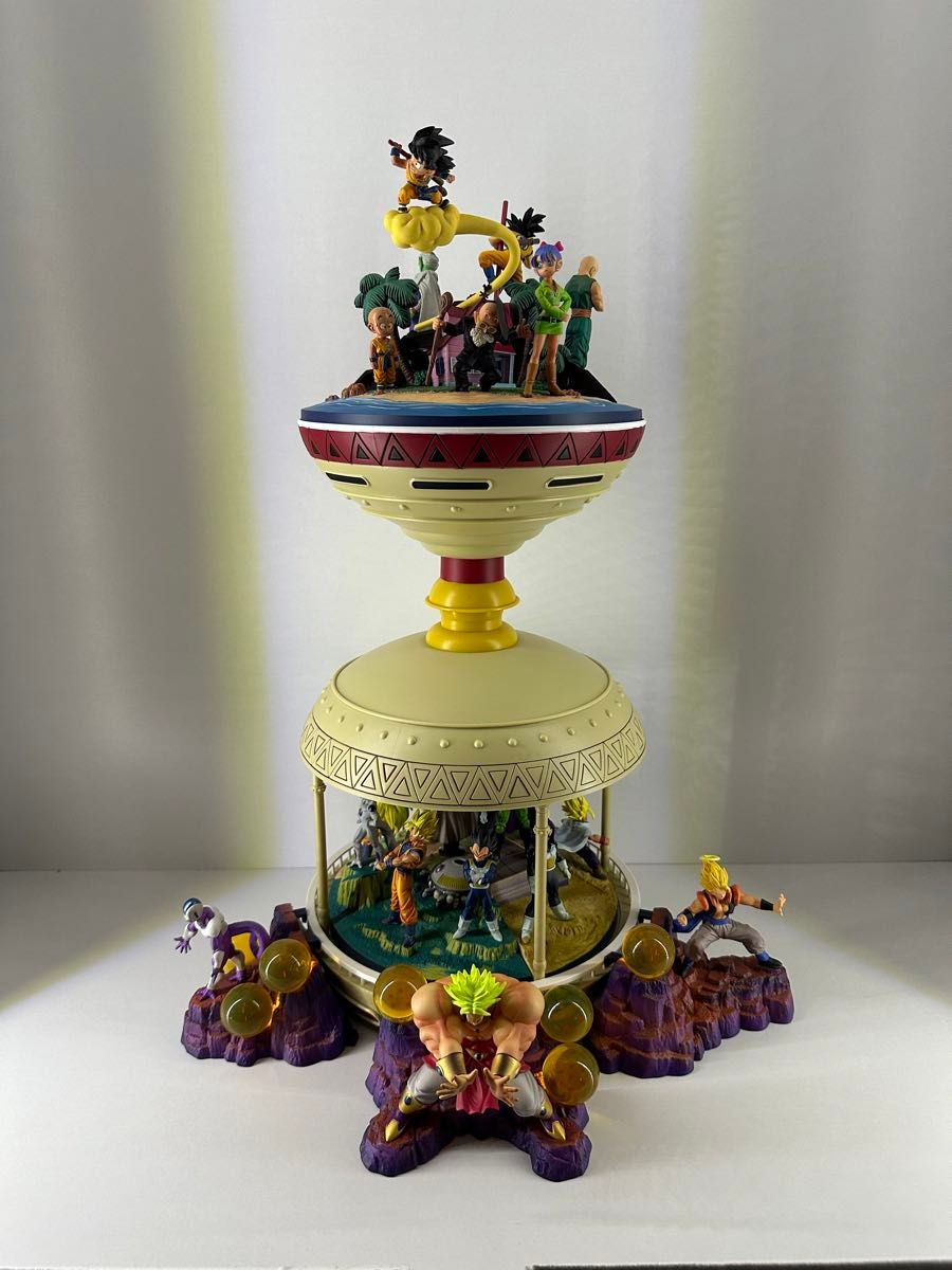 ドラゴンボール DVD特典 ジオラマフィギュア 非売品 カリン塔 現状品