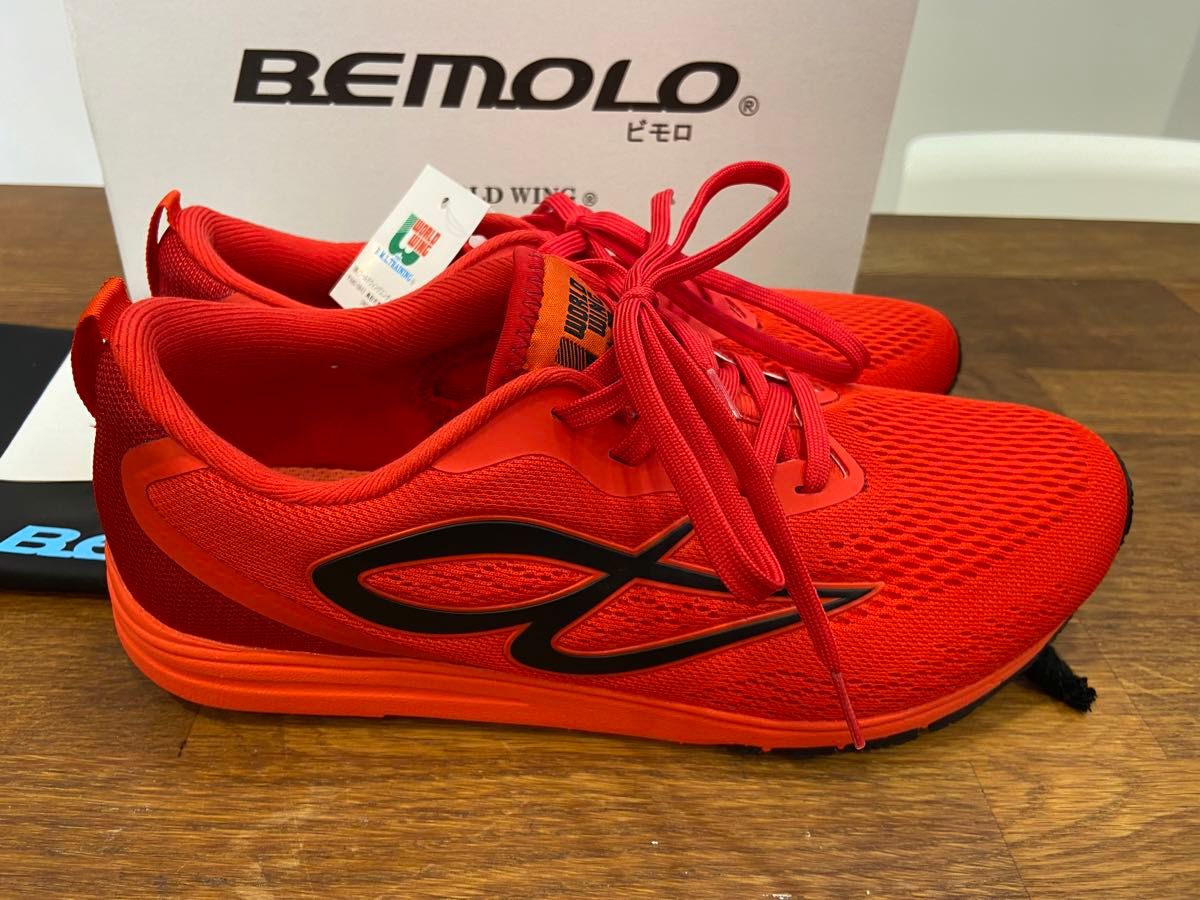 新品】25cm ビモロシューズ ランニングベロ トリコシリーズ レッド