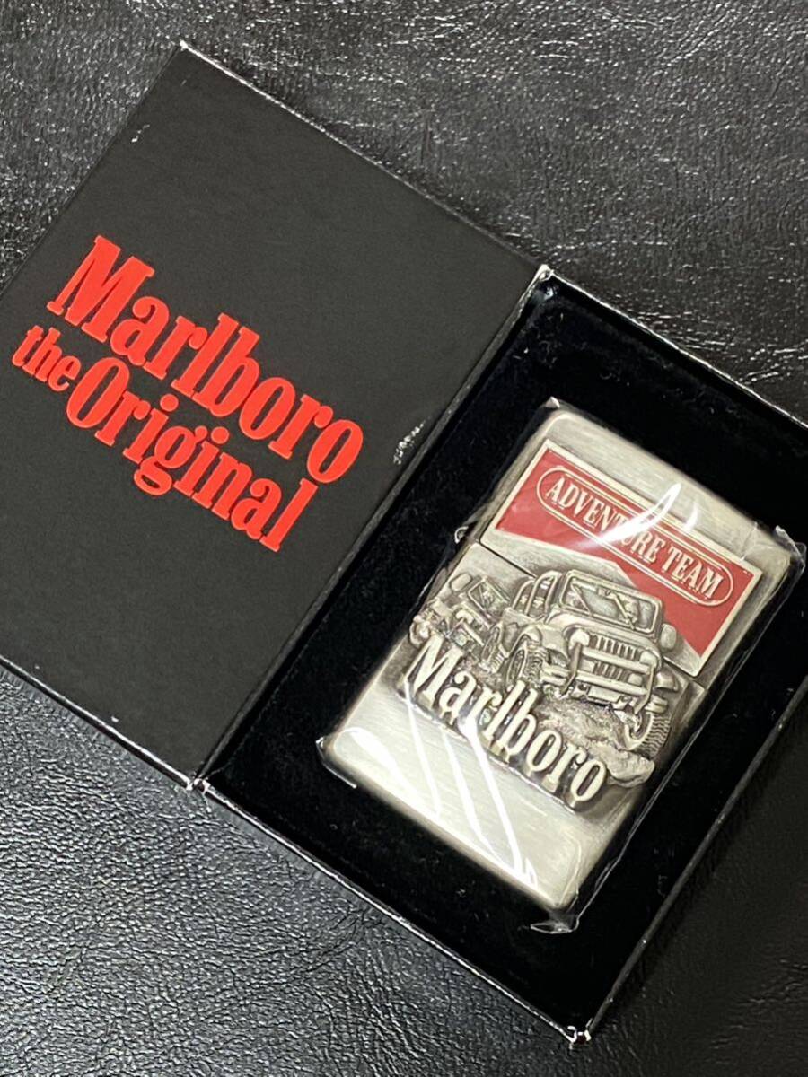 zippo Marlboro ADVENTURE TEAM 限定品 立体メタル ヴィンテージ 1997