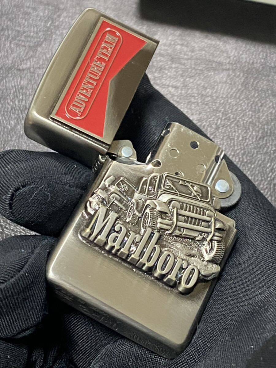 zippo Marlboro ADVENTURE TEAM 限定品 立体メタル ヴィンテージ 1997