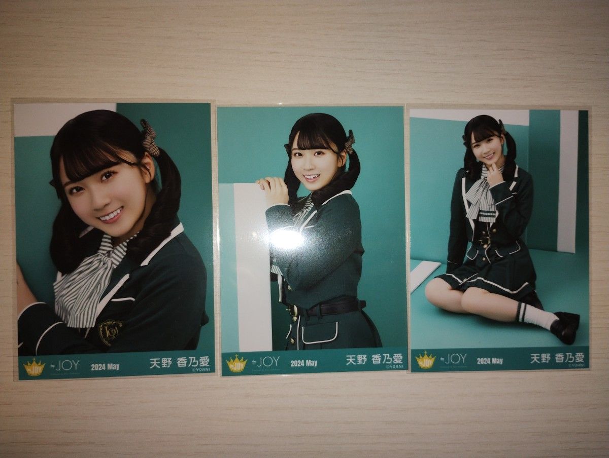 天野香乃愛 チェキ ≒JOY ニアジョイ ガラポン 2024年1月12日 天野香乃