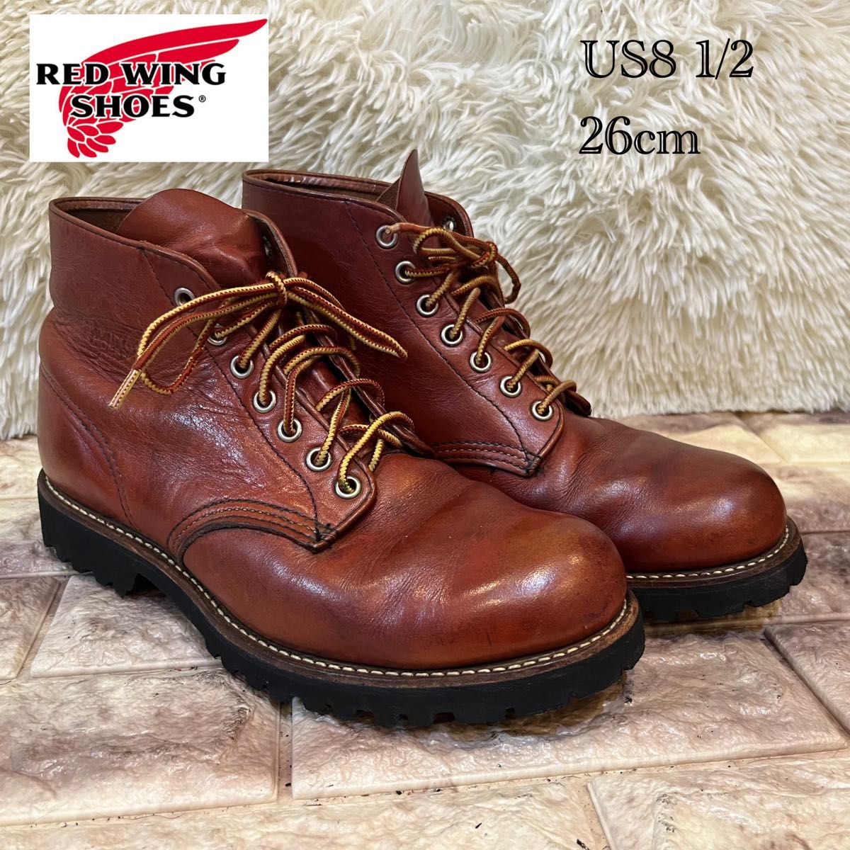 レッドウイング 8166 ビブラム新品 2009年 US8 5 26〜26 5cm｜Yahoo