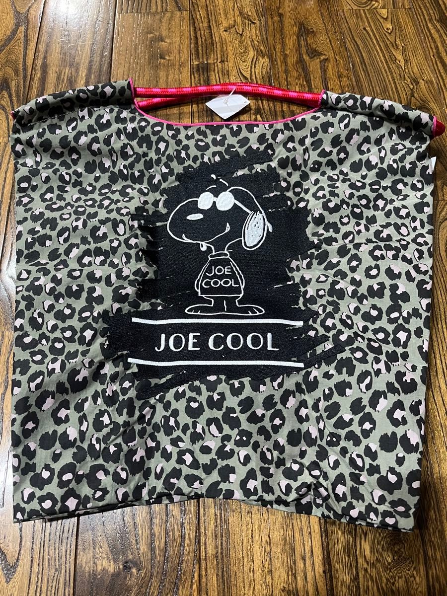 ボールアンドチェーン エコバッグ スヌーピー レオパード柄 大阪限定 M