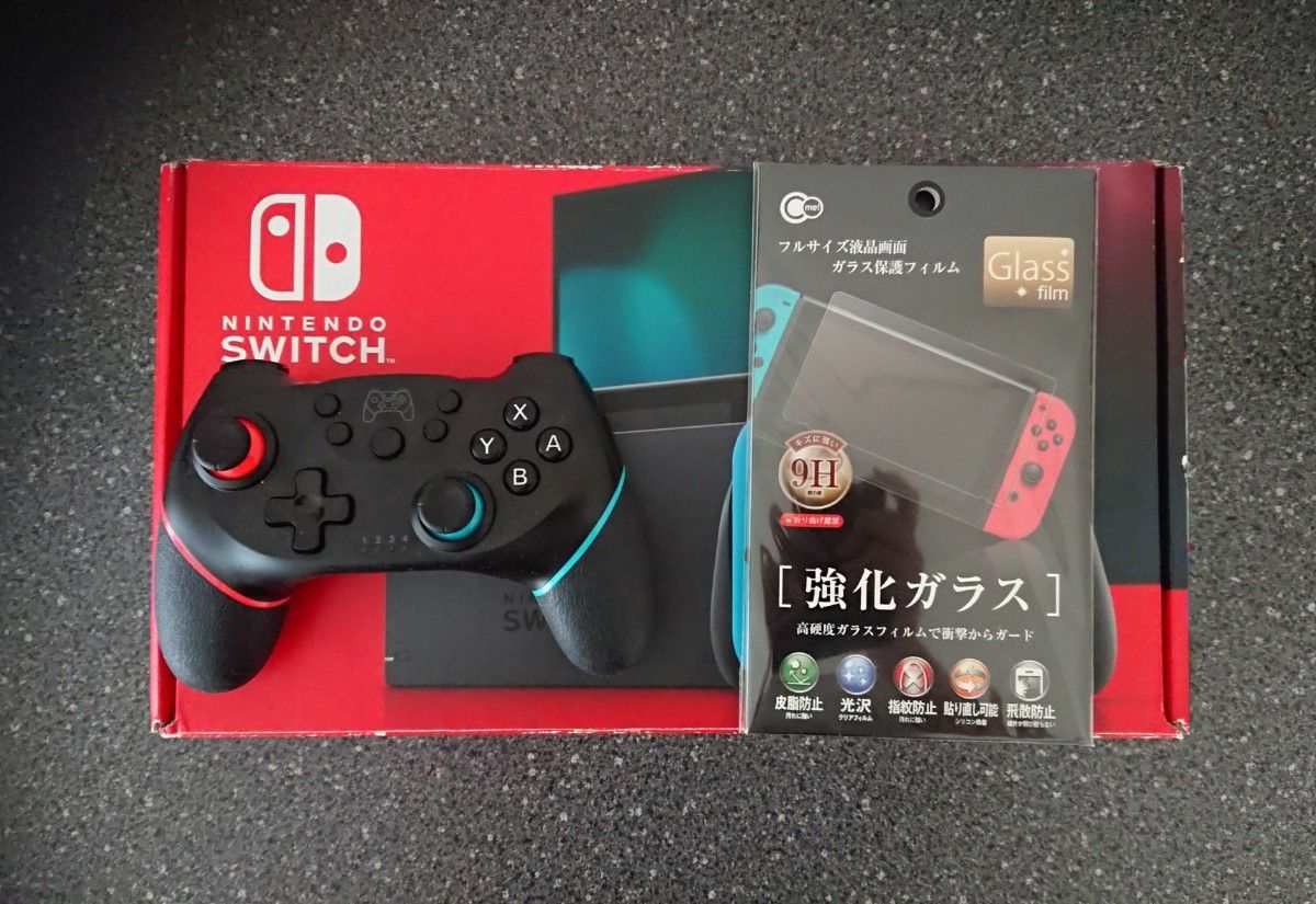任天堂スイッチ本体 バッテリー強化版 おまけ付き コントローラー
