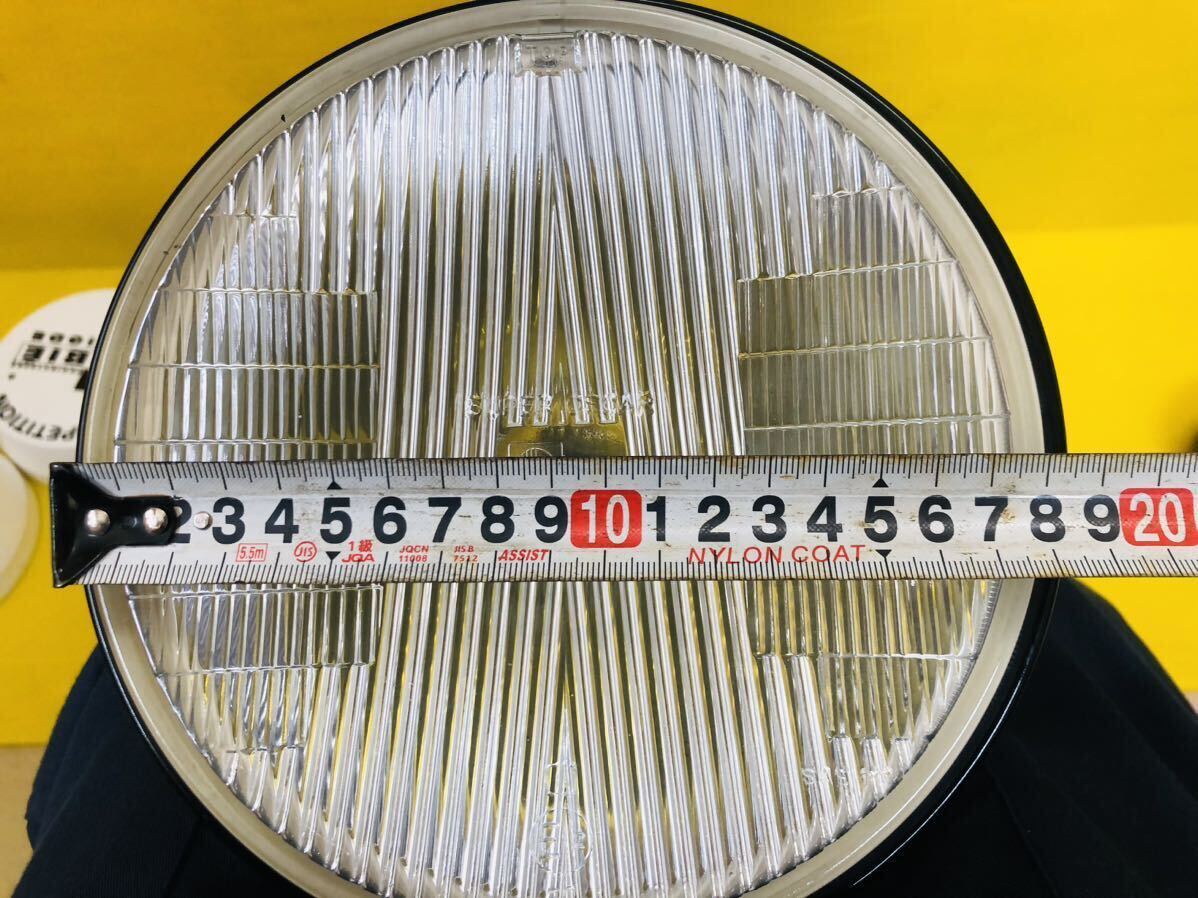 当時物 シビエ スーパーオスカー 凹み フォグ ランプ ライト 180㎜ 2個