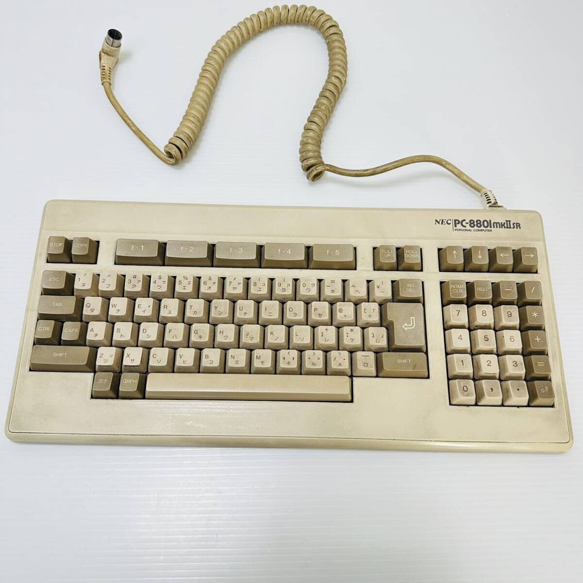NEC PC-8801mk2SR 用キーボード PC-8801mkⅡSR 日本電気｜Yahoo!フリマ