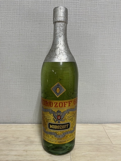Yahoo!オークション - 未開栓 MOROZOFF 68 モロゾフ アブサン 古酒 リ