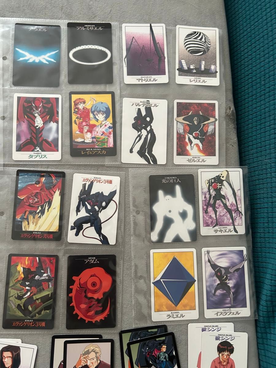 当時品 レア物 新世紀エヴァンゲリオン カードダス 87枚まとめ売り