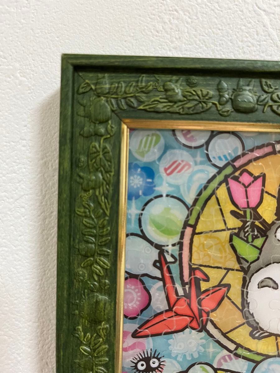 ジブリ となりのトトロ アートクリスタルジグソー 光を通す透明ピース