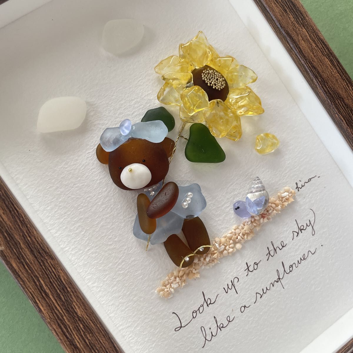 hirokoponシーグラスアートno.94 hirokoponシーグラスアートno.94