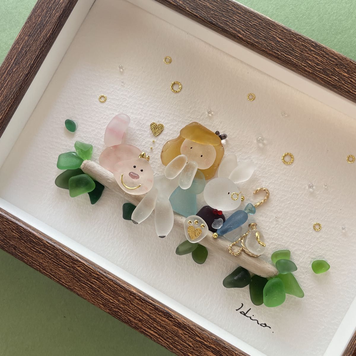 hirokoponシーグラスアート No 21｜Yahoo!フリマ（旧PayPayフリマ）