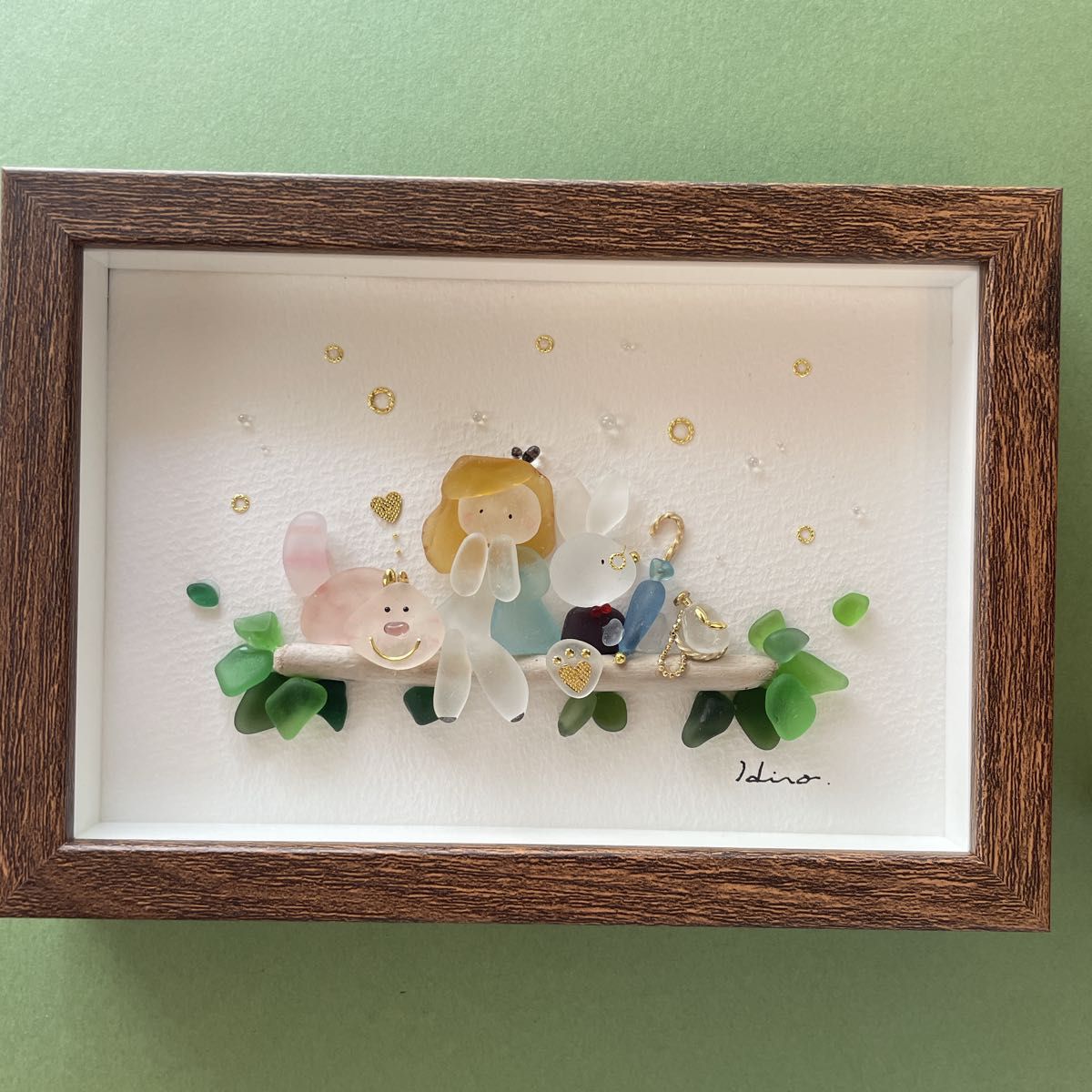 hirokoponシーグラスアート No 21｜Yahoo!フリマ（旧PayPayフリマ）