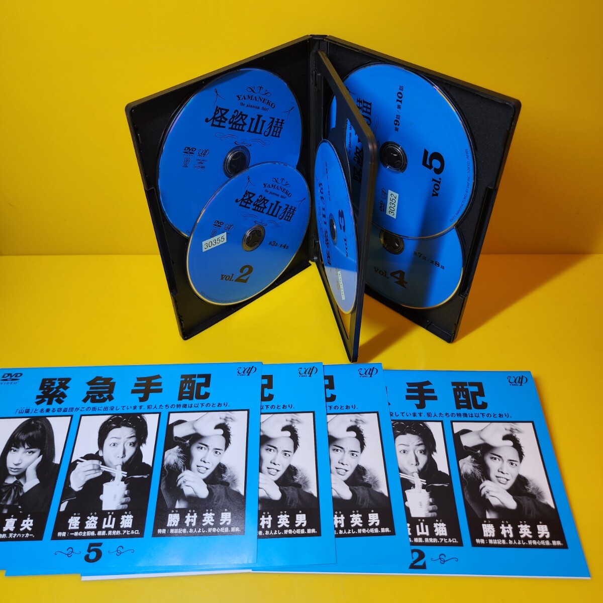 新品ケース交換済み 怪盗 山猫 DVD 全5巻セット｜Yahoo!フリマ（旧