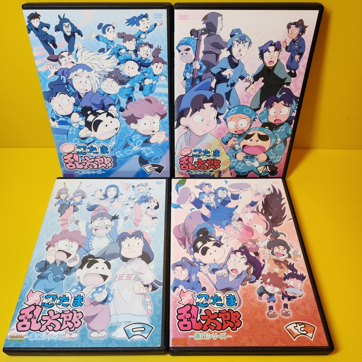 新品ケース交換済み「忍たま乱太郎 第16 17シリーズ DVD全15巻セット