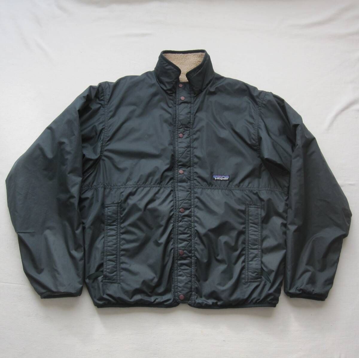 パタゴニア グリセード (L) 1998年 ナチュラル ハンター/ リバーシブル