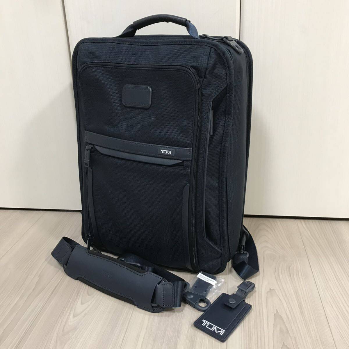 SHIPS TUMI ALPHA 3 BUSINESS 3WAY NAVY BAGトゥミ シップス 別注