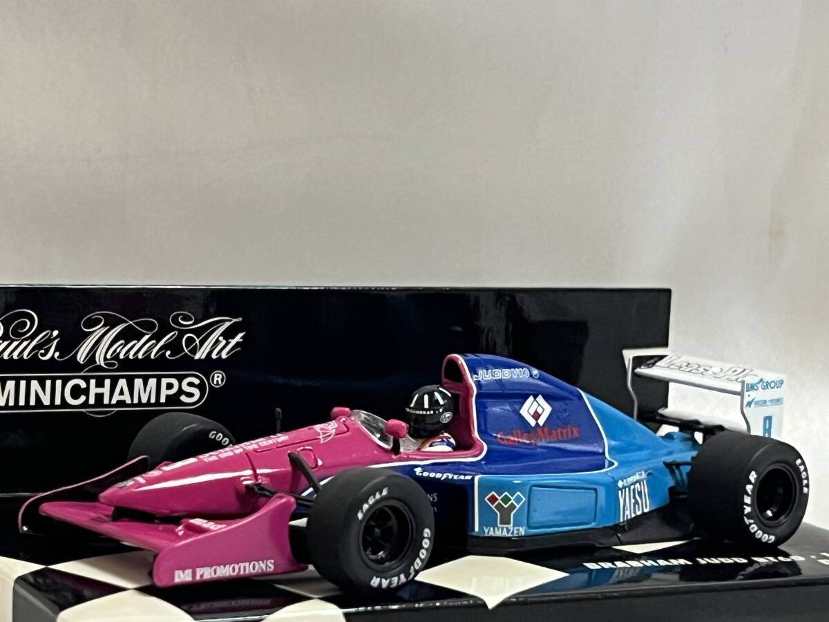 ミニチャンプス 1/43 ブラバム ジャッド BT60 F1グランプリ 1992