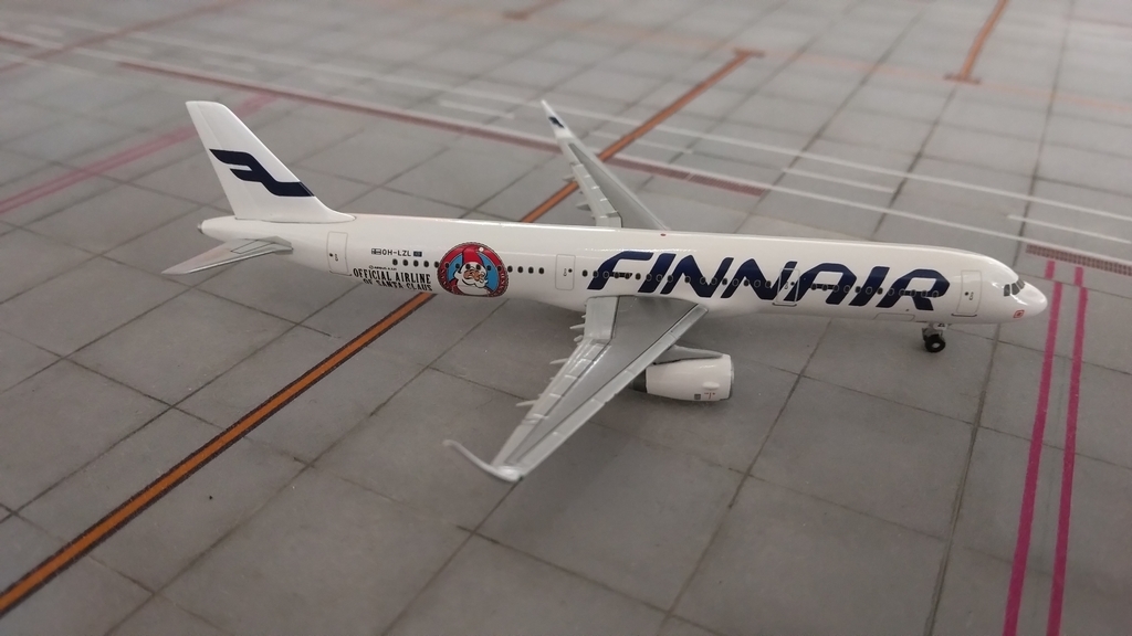 Herpa] fins air FINNAIR A321ceo Santa Claus 1/500: Real Yahoo