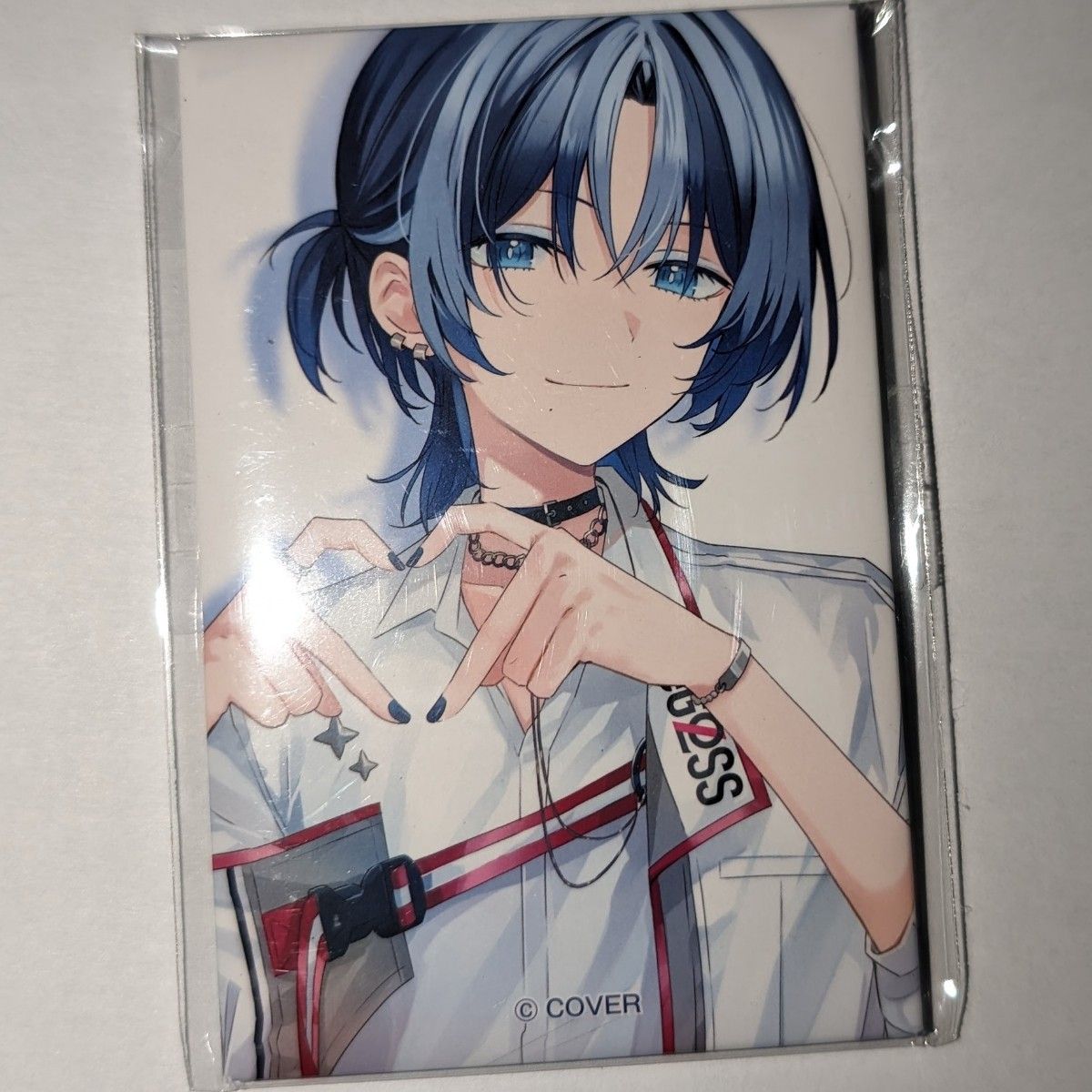 火威青（ReGLOSS）スクエア缶バッジ ホロライブ 東京キャラクター