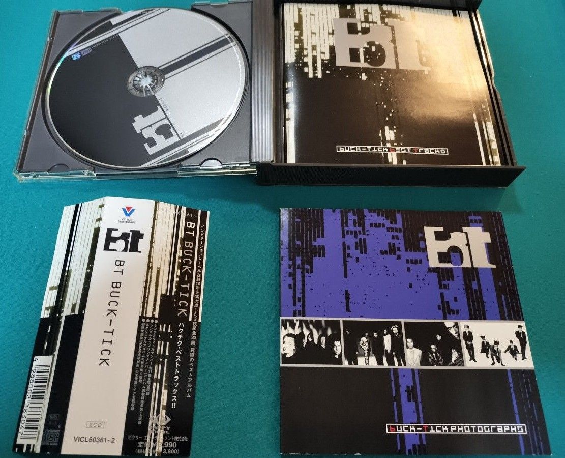 初回限定盤】BUCK-TICK バクチク BT 2枚組初期ベストアルバム 櫻井敦司
