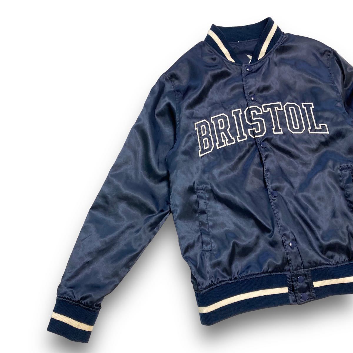 F C R B】F C Real Bristol リバーシブル ナイロンジャケット サテン