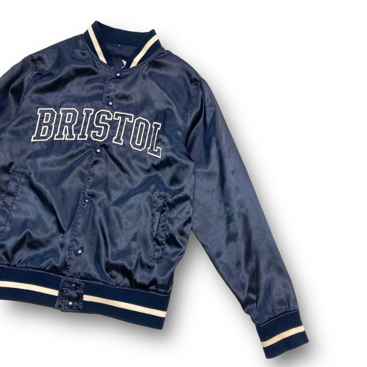 F C R B】F C Real Bristol リバーシブル ナイロンジャケット サテン