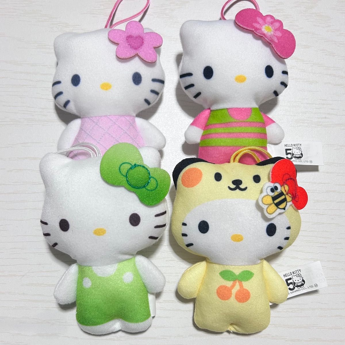 マクドナルド ハッピーセット ハローキティ キティ 50th ぬいぐるみ