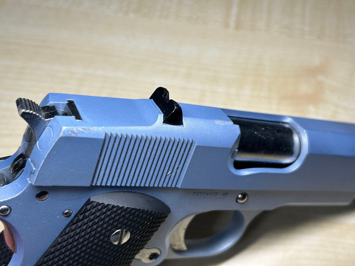 訳あり]東京マルイ デトニクス45 シルバー 下手くそ塗装品｜Yahoo