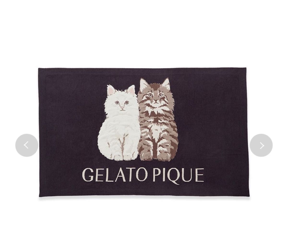 ジェラートピケ ツインキャットジャガードブランケット｜Yahoo!フリマ