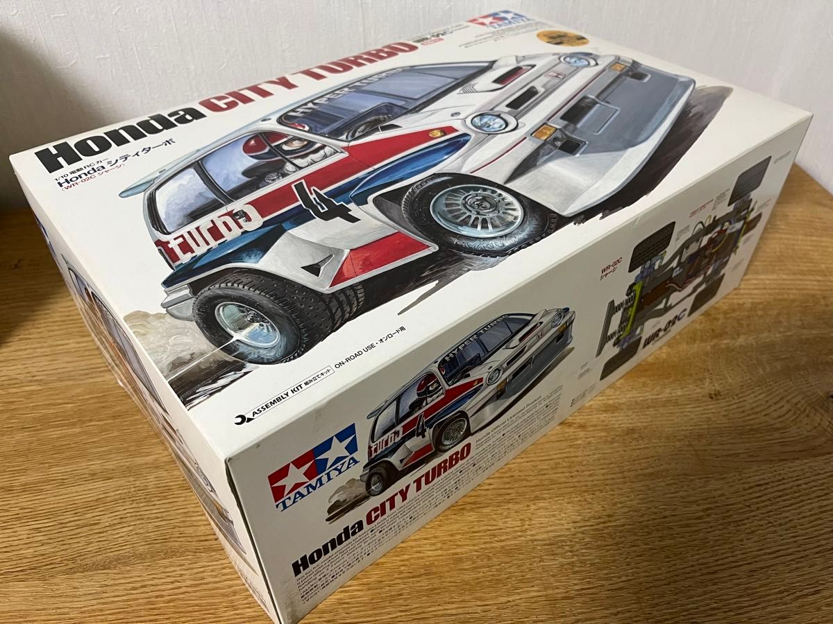タミヤ シティターボ WR-02C 未組立 RC 絶版 1/10 HONDA CITY TURBO