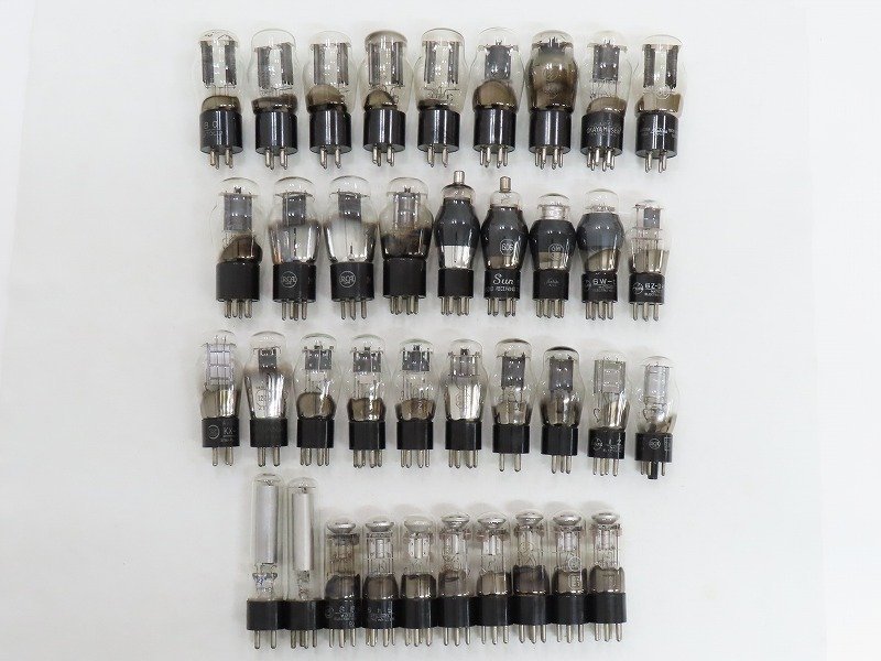 □□マツダ 80HK/UZ2A5/National 12A/6W-C5/6E5 他 真空管 38本