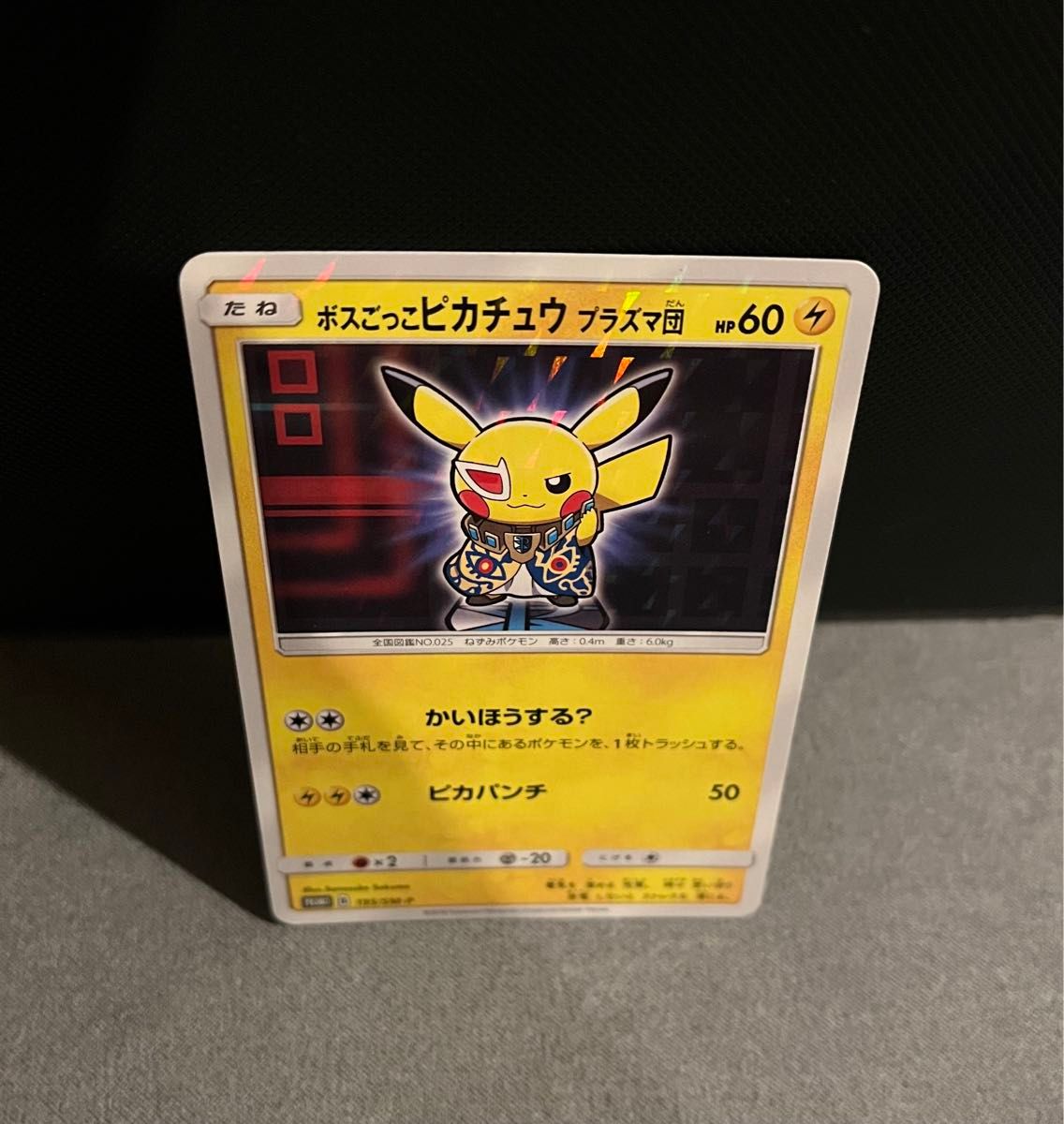 PSA 10 ボスごっこピカチュウ プラズマ団 ポケモンカード （1201A-029