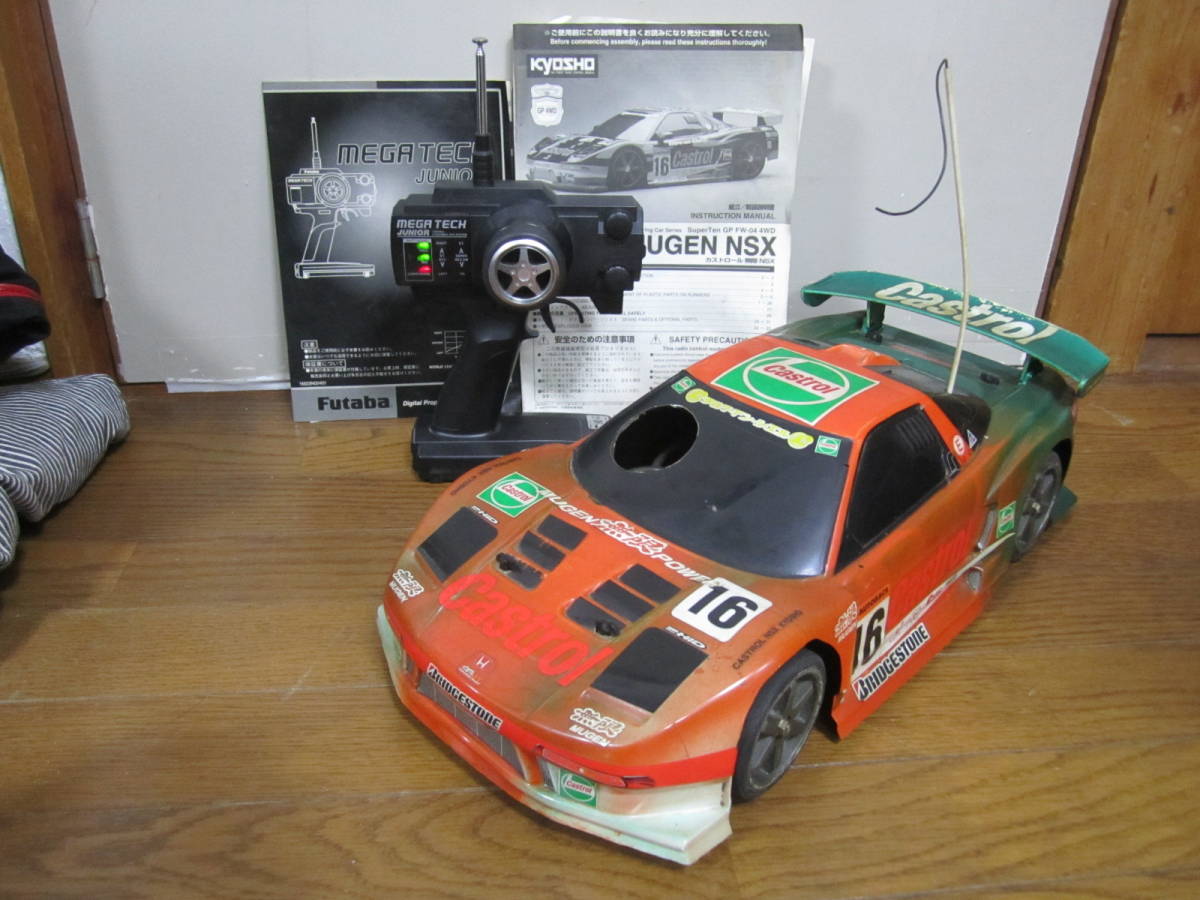 動作確認済み 1/10 京商 エンジンカー スーパーテン FW-04 KYOSHO GP R