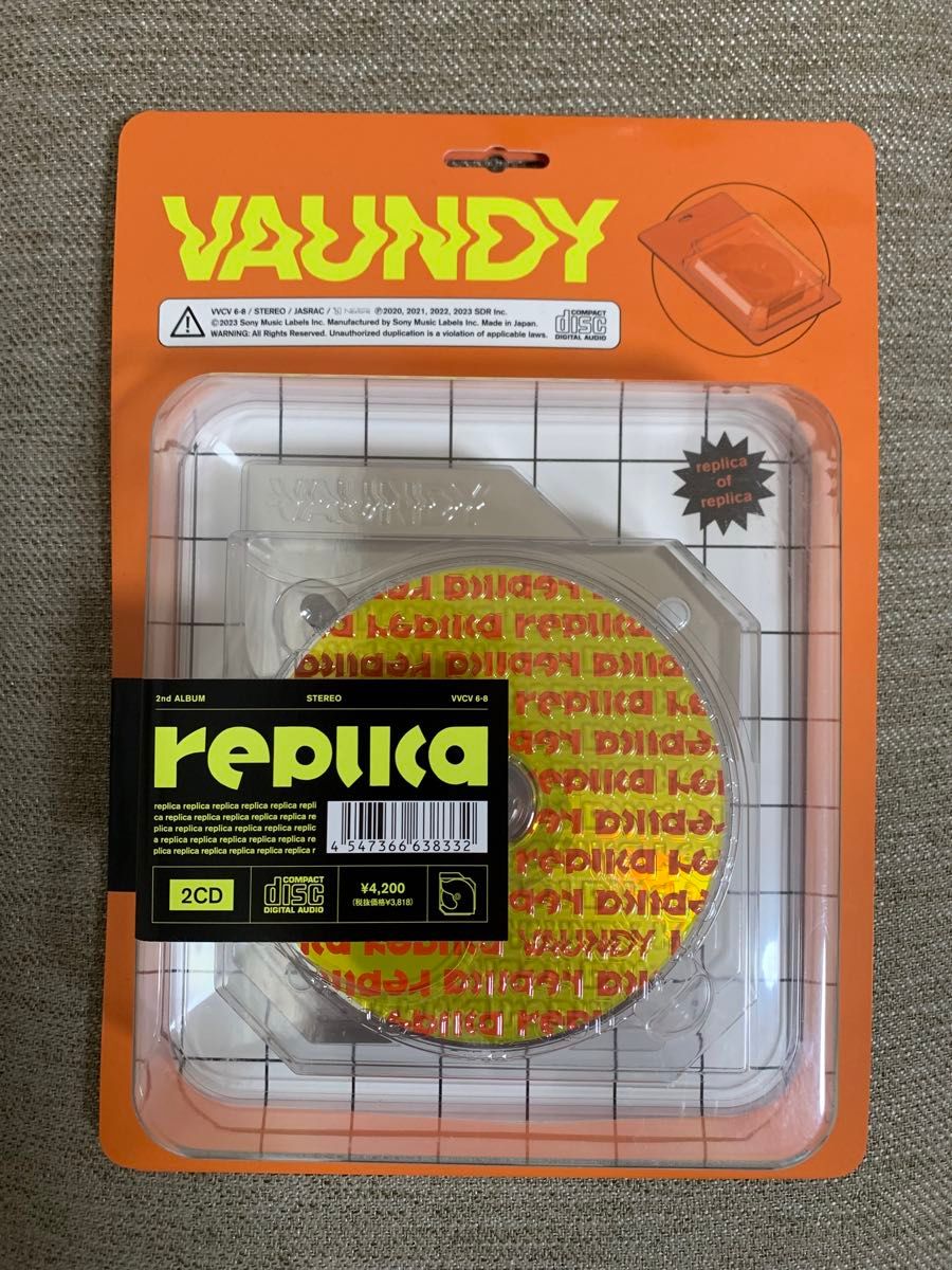 新品未開封】Vaundy／replica 完全生産限定盤 初回限定 CD 特典付