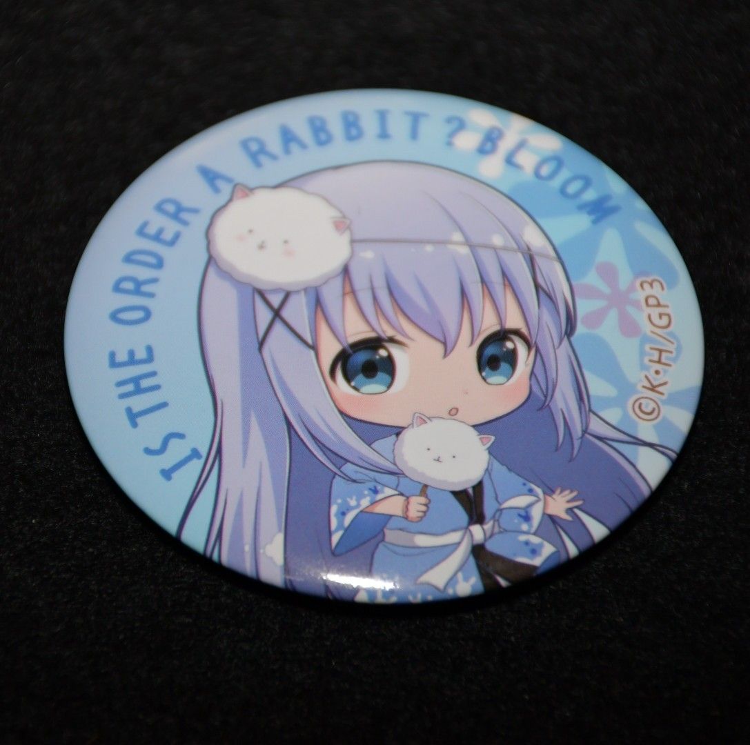 ごちうさ チノ 缶バッジ ハートポーズ ごちうさ チノ 缶バッジ C97