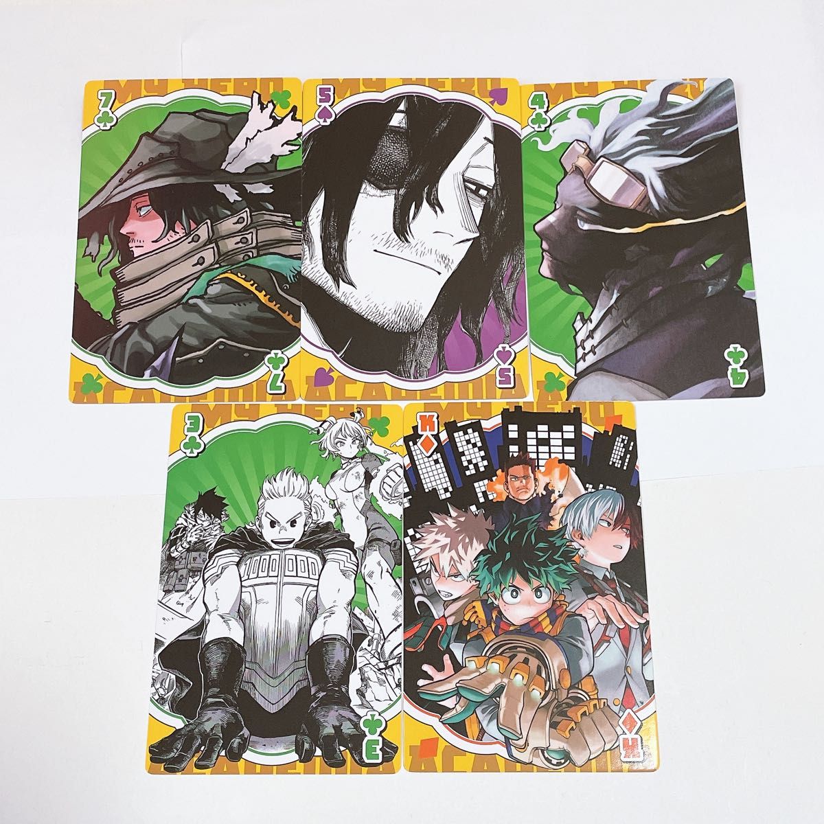 僕のヒーローアカデミア ヒロアカ BIGトランプ 相澤消太 白雲朧 通形